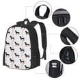 thumbnail image 2 of Easygdp Dachshund Dog Mochila de Gran Capacidad Minimalista Ideal para Escuela, Viajes y Uso Diario, 2 of 6