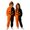 Z300-Orange, variant on LILIYA Childrens Bat Outfit Jumpsuit Overalls for Boys and Girls My First Halloween Outfit Soft Hooded Romper Playsuit Cosy 8-9 Years