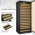 thumbnail image 6 of Lanbo 289 Bottle Built-in Single Zone Wine Cooler 32 inch Width, 6 of 16