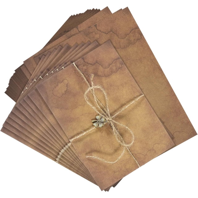 YSTIANN 10PCS Vintage Gift Card Envelopes, Elegant Rose & Four-Leaf Design for Christmas Cards & Wedding Invitations, Retro Style Envelopes for Greetings & Keepsakes WJ85-4528