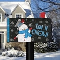 thumbnail image 2 of Briarwood Lane Jolly Winter Snowman Large / Oversized Mailbox Cover, 2 of 5
