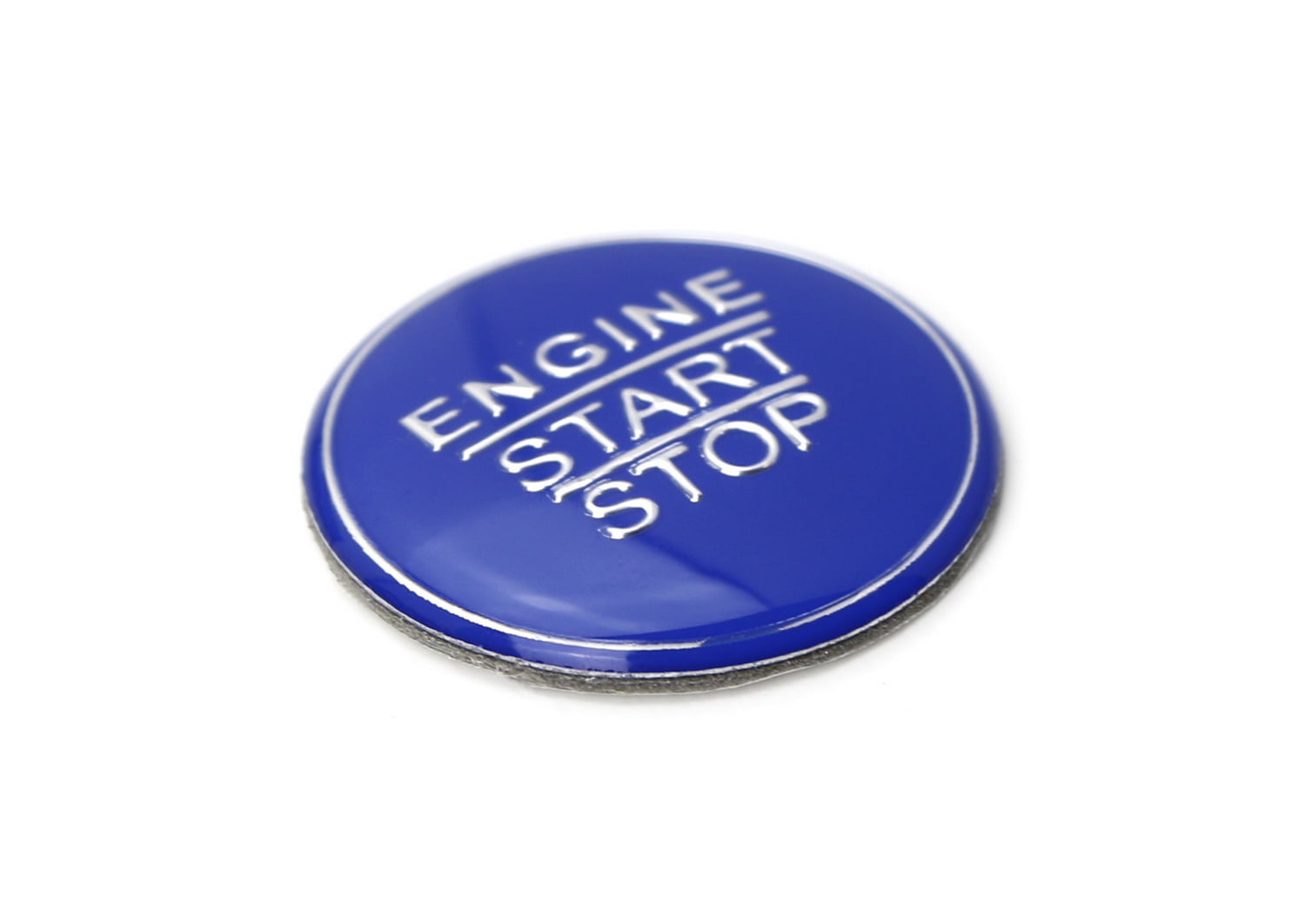 Gloss Blue Keyless Engine Push Start Button Cover For Toyota Camry Tacoma Prius Avalon Mirai etc w//Push Start Engine On//Off Feature 1 iJDMTOY