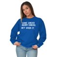 thumbnail image 4 of Some Chicks Marry LGBTQ Lesbian Pride Women Plus Size Sweatshirt Brisco Brands 4X, 4 of 6
