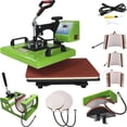 thumbnail image 1 of Kit Sublimacion 8 en 1 Plancha 30 x 40 Gutstark Tazas Gorras Playeras, 1 of 10
