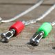 thumbnail image 2 of Eigraketly Indicadores de mordida resistentes al desgaste Conector de pesca de acero inoxidable Anillo sólido giratorio Indicador de cadena Pescar Rojo, 2 of 6