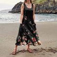 thumbnail image 1 of Vestido Elegante Silueta Favorecedora Diseño De Moda Cuello Redondo Bolsillos A Media Pierna FLhrweasw Nuevo, 1 of 8