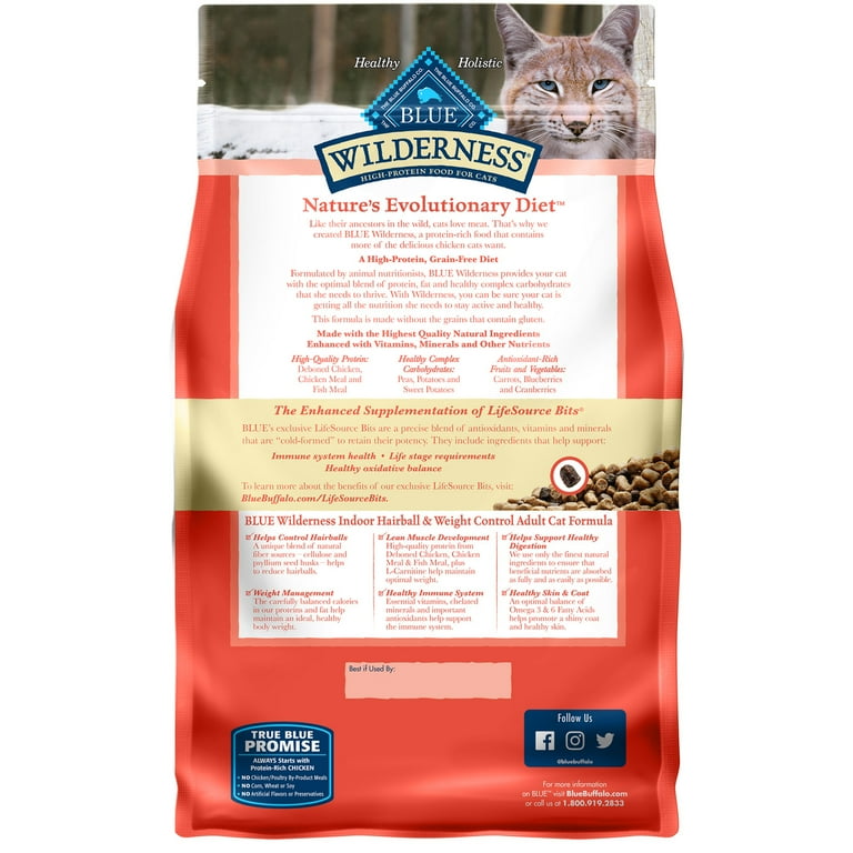 Blue Buffalo Wilderness High Protein Indoor Hairball Weight