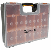 Homak Manufacturing Plastic Organizer 12 Removable Bins