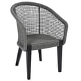 thumbnail image 6 of Safavieh Saxon Modern Wood Outdoor Armchair - Set of 2, Gray, 6 of 14