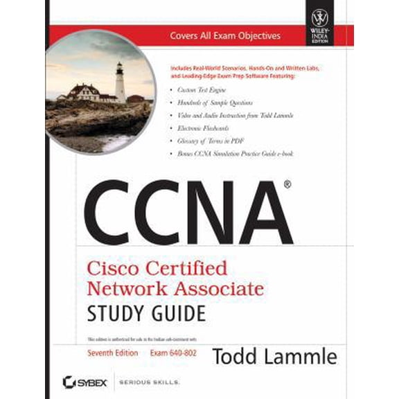 Pre-Owned CCNA Cisco Certified Network Associate: Study Guide (With CD) (Paperback) 8126531258 9788126531257
