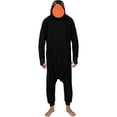 thumbnail image 3 of Niffler Adult Union Suit Hooded Pajama Holiday Loungewear, Size: One Size, Harry Potter, 3 of 7