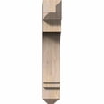 thumbnail image 2 of Ekena Millwork 5 1/2"W x 24"D x 32"H Imperial Craftsman Smooth Bracket, Douglas Fir, 2 of 13