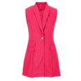 thumbnail image 6 of Lindreshi Vests for Women 2025 Fashion Women Casual Pockets Button Solid Sleeveless Tops Jacket Coat, 6 of 8