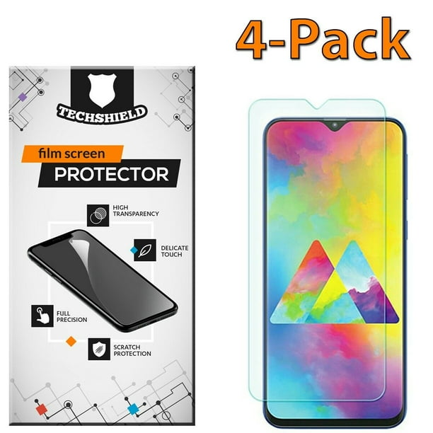 For Samsung Galaxy M Screen Protector Film Pet Clear Premium Cover 4 Pack Walmart Com Walmart Com