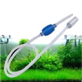 thumbnail image 1 of Aquarium Water FilterFish Tank Gravel Vacuum Cleaning Cleaner Siphon Pump, 1 of 2