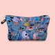 thumbnail image 4 of Bolsa de maquillaje de Disney huangchenghong Stitch Anime Kawaii cosméticos regalos de Navidad, 4 of 5