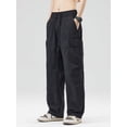 thumbnail image 5 of 2024 New Spring Summer Cargo Pants Men Streetwear Multi-Pockets Quick Dry Nylon Casual Pants Loose Straight Trousers Male, 5 of 6