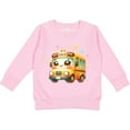 thumbnail image 2 of Inktastic Cute School Bus Toddler Sweatshirt, 2 of 4