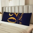thumbnail image 2 of Honeii 2025 Happy New Year 3 Print Long Body Pillowcase 20x54 in,Body Pillow Cover with Zipper,Large Body Pillowcase,Soft Bed Decorative, 2 of 7