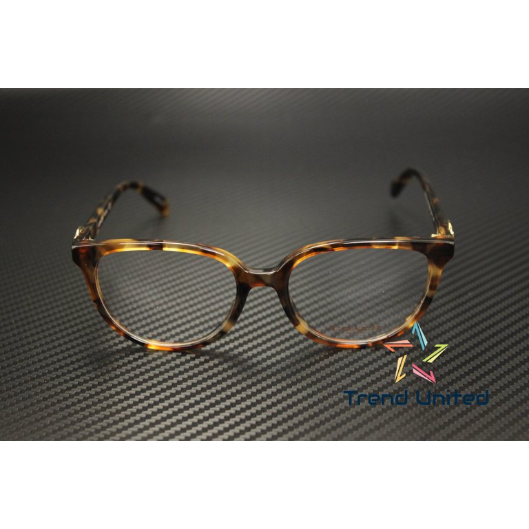 COACH HC6182 5664 Milky Amber Tortoise Demo Lens 52 mm  display picture 3