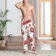 thumbnail image 2 of Balery Fire Truck Pantalones de pijama para hombre, pijama ultraligero, pantalón de descanso-X-Large, 2 of 6