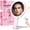 pink, variant on Rechargeable LED Makeup Mirror, 3 Light Modes Stepless Dimming, 1X/10X Magnification Double Sided Vanity Mirror, 3-in-1 Handheld/Desktop/Hanging Portable Travel Mirror with 1000mAh Battery