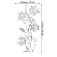 thumbnail image 3 of 3d Acrylic Wall Decoration Stickers Roses Diy Self Adhesive Wall Art Decorations Home Removable Decorations Living Room Bedroom Bathroom, 3 of 5