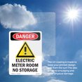 thumbnail image 5 of Electric Meter Room OSHA Danger Vinyl Decal Label 7 Inch x 5 Inch - 10 Pack, 5 of 6