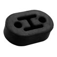 thumbnail image 1 of Paquete de 5 soportes de montaje de tubo de escape de goma de coche de 2 orificios universales negro Sunnimix, 1 of 8