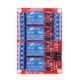 thumbnail image 5 of Módulo De Relé Módulo de relé de 4 canales de 12 V con disparador de nivel H/L de optoacoplador para Arduino, 5 of 8
