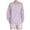 Purple, variant on HCYSFG Women's Built In Bra Pajama Sets 2 Piece Loose Tulip Plaid Long Sleeve Crewneck Shirt Paired With Sleepwear Pants Pjs Set