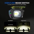 thumbnail image 4 of Shopmall Lifting Cut-Off Line Bicycle Light With Mobile Phone Holder And Remote Control, Three-Level Yellow And White Dual Light Percentage Battery Display, Rechargeable Safe Night Riding Bike Light, 4 of 12