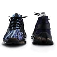 thumbnail image 3 of Watercolor Jellyfish Black Background Walking Shoes for Men Woman Lightweight Tennis Fashion Elastic Sports Shoes Cushion Basketball Shoes, 3 of 7