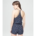 thumbnail image 2 of Aeropostale - Mameluco floral para mujer, azul, extra pequeño, 2 of 2