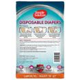 thumbnail image 4 of Simple Solution True Fit Disposable Dog Diapers for Female Dogs - L/XL - 12 Count, 4 of 8