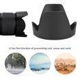 thumbnail image 3 of Camera Lens Hood, Portable Lens Hood Lightproof Prevent Scratches  for  for 28-300mm, 3 of 7