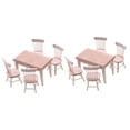 thumbnail image 4 of OUNONA 2 Sets  of Miniature Desk and Chair Doll Furniture Wooden Chair Desk Ornament Mini House Decor, 4 of 8
