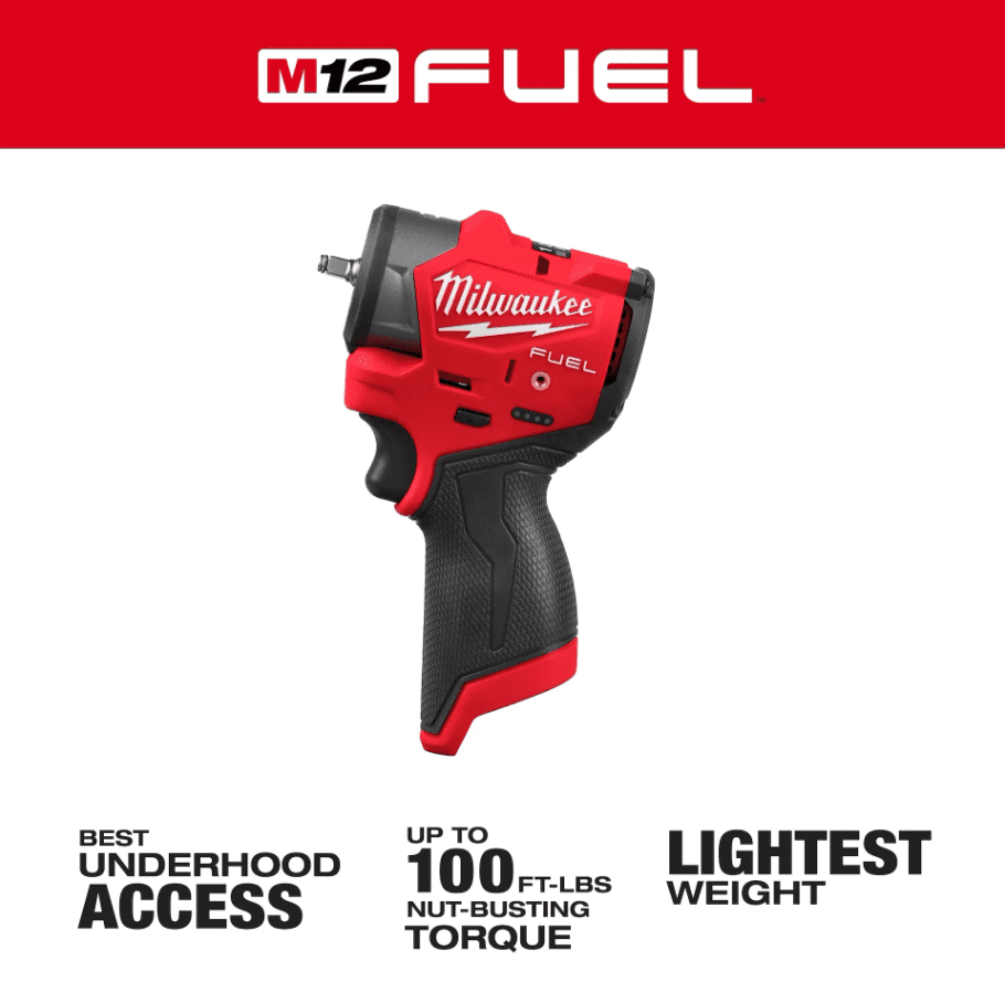 Milwaukee POWERSTATE™ Brushless Subcompact Impact Wrench (3048-20