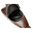 thumbnail image 3 of MUSOIE Vegan Leather Sling Bag for Men Women Backpack Chest Shoulder Satchel Crossbody Bags, 3 of 5
