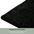 thumbnail image 4 of Bath Bliss PVC  Extra Long Aqua Gel Rectangular Bath Mat in Black, 4 of 5