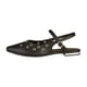 thumbnail image 2 of Balerina Para Mujer CASTALIA 146-19 Negro con Detalles Plata, 2 of 3