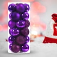 thumbnail image 3 of Bola de Navidad grande irrompible de 4cm bola de Navidad reutilizable para vacaciones 24 Uds., 3 of 6