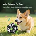 thumbnail image 3 of Dog Plush Toy Ball, Outdoor Self-Entertaining Electric Motion, Chew-Proof Fetch Ball for Training & Pet Anniversary Gifts (5.9inch), 3 of 6