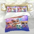 thumbnail image 5 of Superkitties Super Kitties-themed Bed Sheet Set Three Piece Set Comfortable And Skin Friendly Unique Design Home Decor Gifts For Family Friends fans36x75Inches（90cm*190cm）, 5 of 6