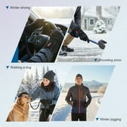 SAVIOR HEAT Upgraded Heated Glove Liners for Men & Women, Thin Rechargeable Gloves with Graphene Heating, Touchscreen Compatible, Fast Charge Warmth for Winter Sports & Outdoor Use