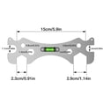 thumbnail image 3 of Multifunctional Wrench Tool, with Level Foam Nozzle, for Pipe Installation, Suitable for Bathroom, Made of Stainless Steel, 3 of 8