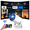 White, variant on Magcubic Mini Projector 8K&4K Support with WiFi 6 and BT 5.4, 5W Soundbase Speaker, Auto Vertical Keystone 180° Rotatable Portable Projector for Home Bedroom Outdoor Movies HY300Pro+ White