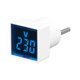 thumbnail image 2 of A50-500V Voltímetro cuadrado Pantalla digital LED Indicador Enchufe europeo () Azul, 2 of 6