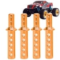 thumbnail image 5 of 4Pcs Aluminium Alloy Shell Column Replacement Fit for 94111 94108 94188 1/10 CarOrange, 5 of 8
