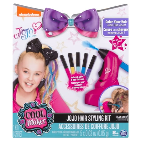 JoJo Siwa Hair Styling Kit - Airbrush Highlights and Hair Tattoos